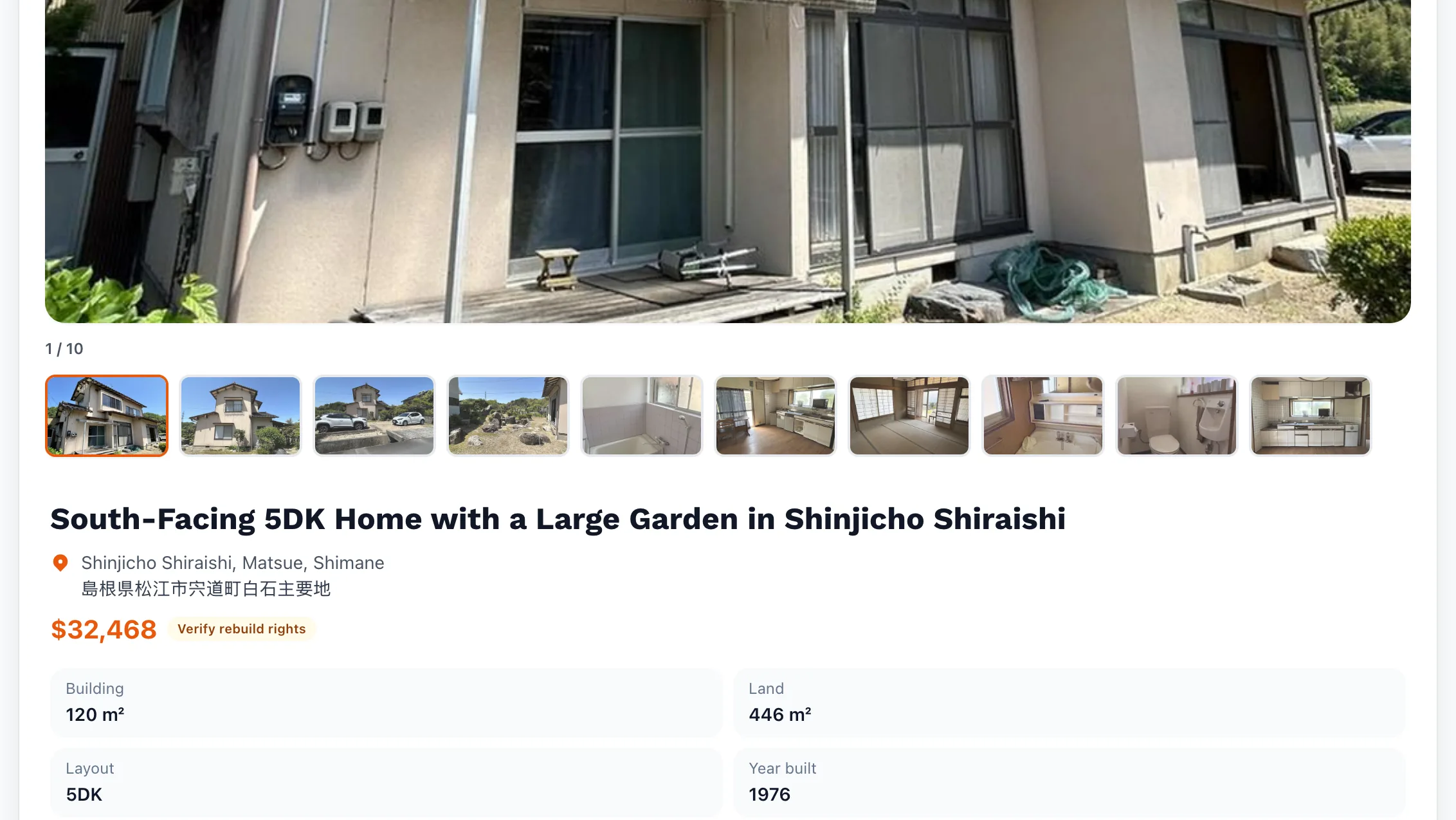 Property Detail Experience
